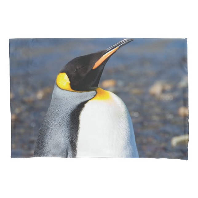 Penguin Portrait Pillow Case (Front)