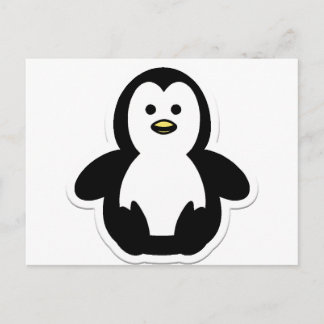 penguin postcard