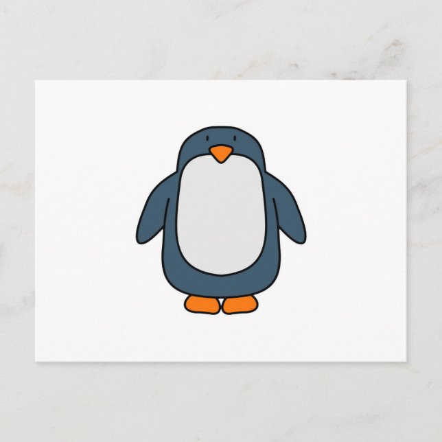 Penguin Postcard (Front)