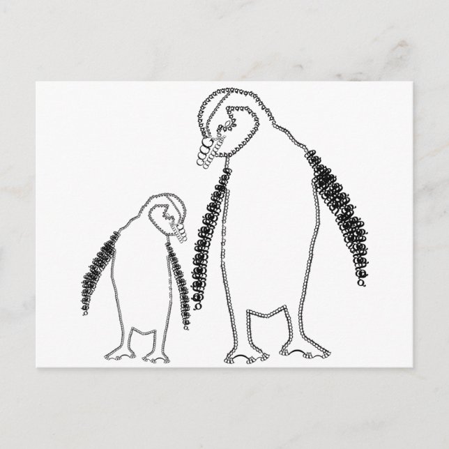 Penguin Postcard (Front)