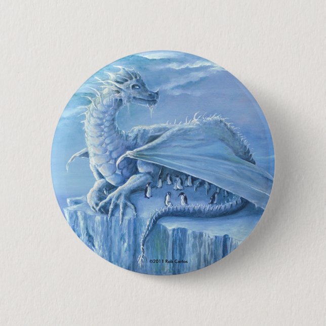 Penguin Protector Button (Front)