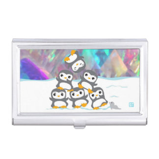 Penguin Pyramid Business Card Case
