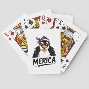 Penguin Resist Penguins Protest Against Poker Cards