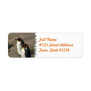 Penguin Return Address Label