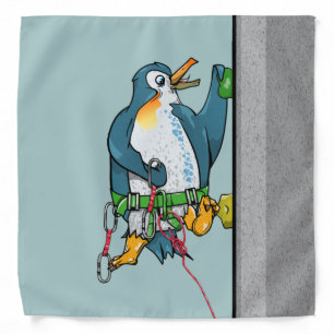Penguin Rock Climbing Bandana