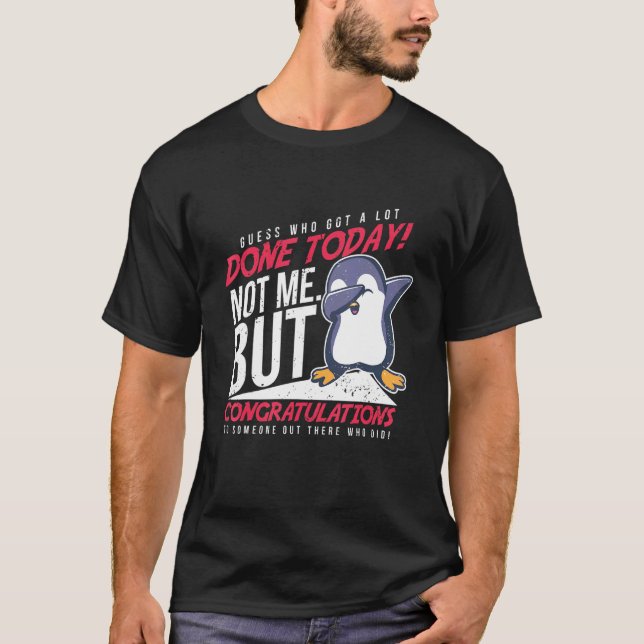 Penguin Ropa Hombre Party Decorations Kids Pinguin T-Shirt (Front)
