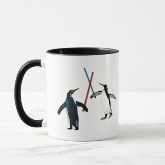 Penguin Saber Fight Mug