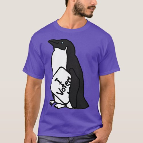 Penguin says he Voted T_Shirt