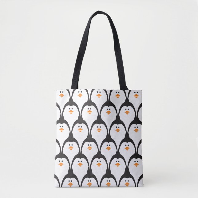 Penguin seamless pattern.  tote bag (Front)