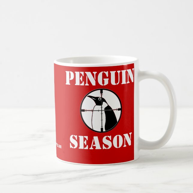 Penguin Season Coffee Mug (Right)