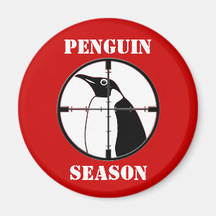 Penguin Season Magnet