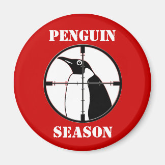 Penguin Season Magnet