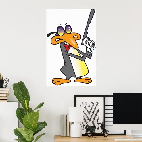 Penguin Secret Agent Poster