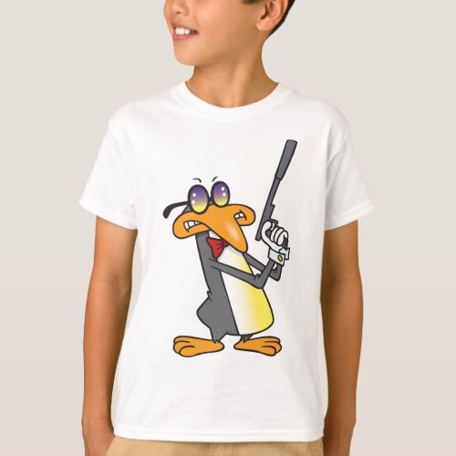 Penguin Secret Agent T_Shirt