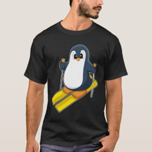 Penguin Skier Ski Winter sports T-Shirt