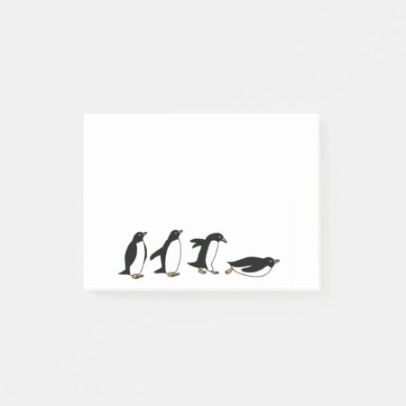 Penguin Slide Post-it Notes