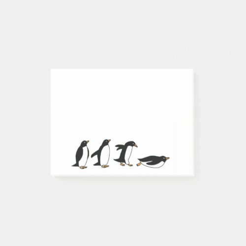 Penguin Slide Post_it Notes