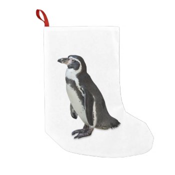 Penguin Small Christmas Stocking by PixLifeBirds at Zazzle