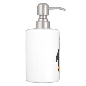 Penguin Soap Dispenser And Toothbrush Holder (Right)