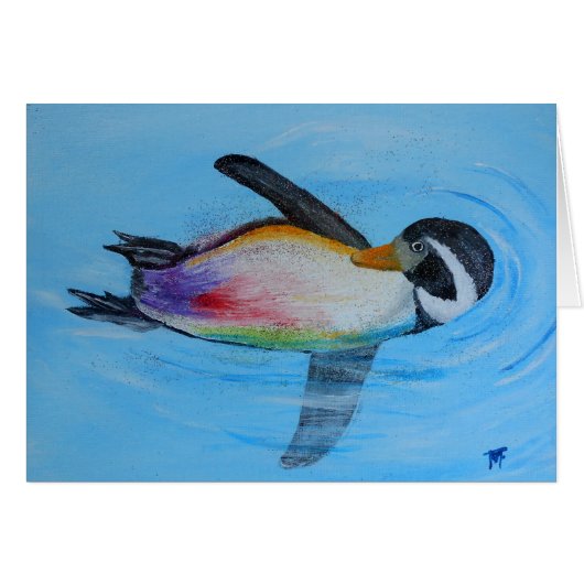 Penguin splash cards (Front Horizontal)