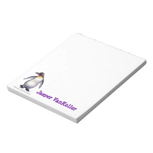 Penguin Stationery Notepad