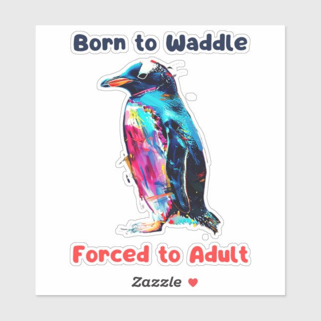 Penguin Sticker (Sheet)