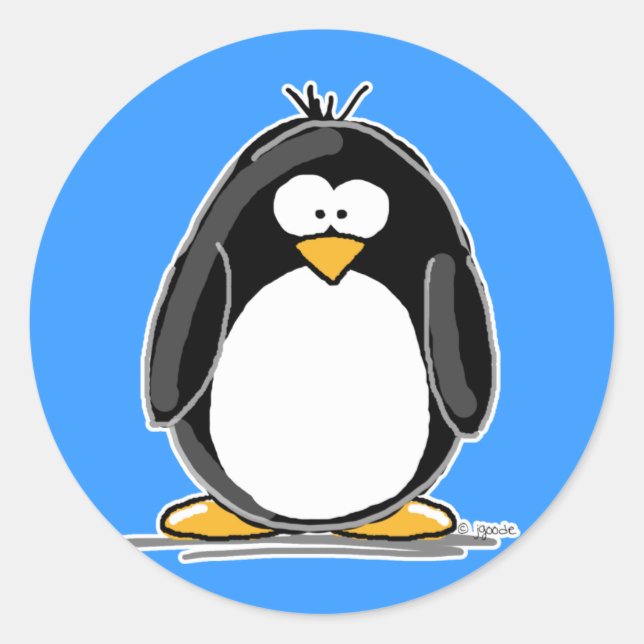 Penguin Sticker (Front)