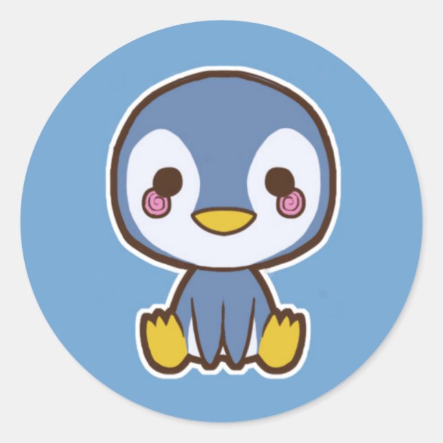 Penguin Sticker (Front)