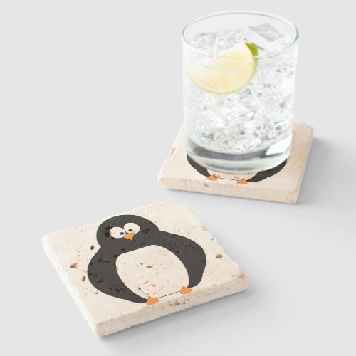 Penguin Stone Coaster