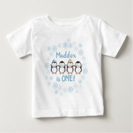 Penguin T-Shirt 1st Birthday T-Shirt Personalized
