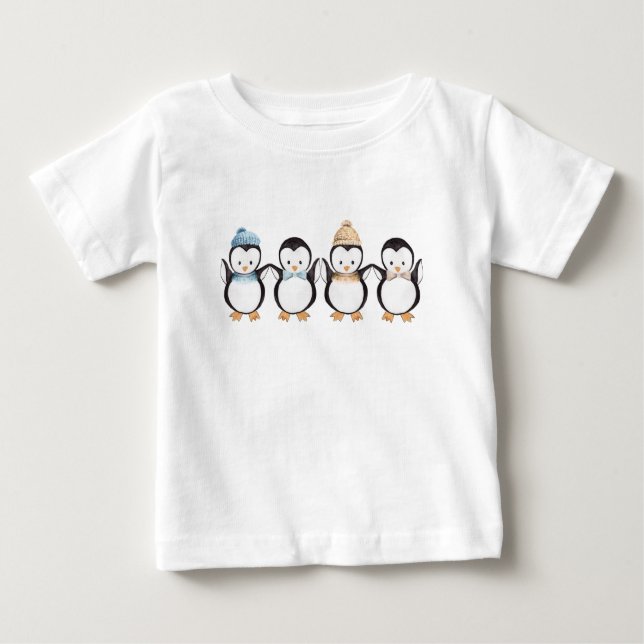 Penguin T-Shirt - Birthday T-Shirt (Front)