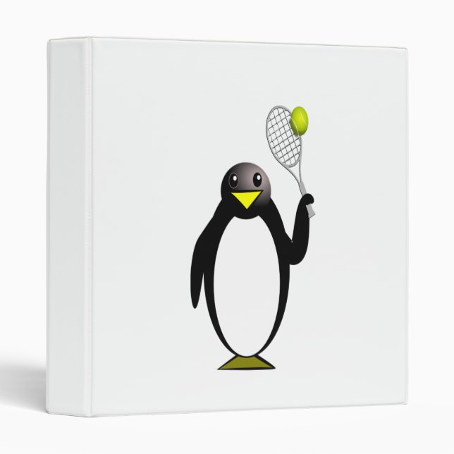 Penguin Tennis Binder (Front/Spine)