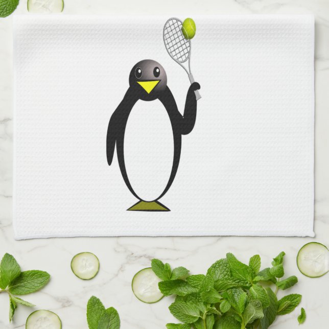 Penguin Tennis Towel (Folded)