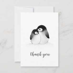 Penguin Thank You Card