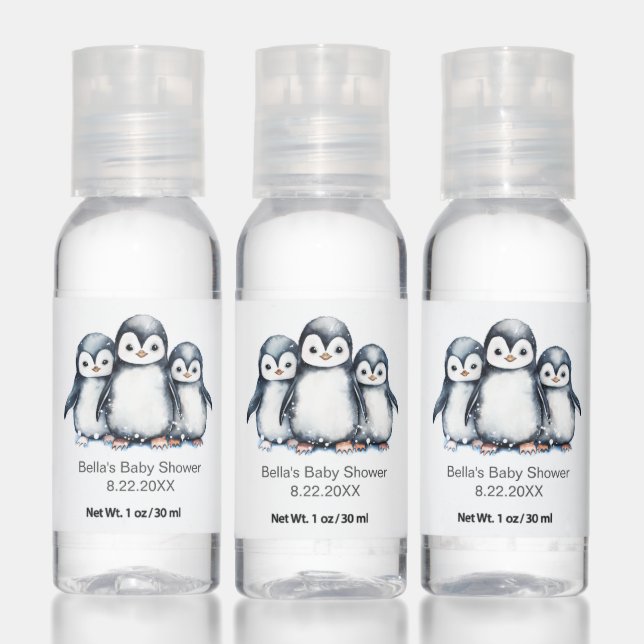 Penguin Travel Bottle Set Hand Sanitizer (Set)