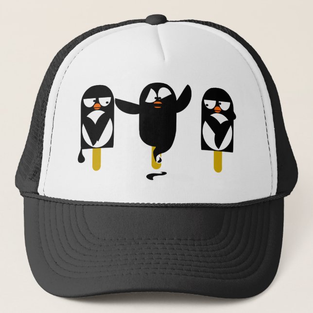penguin trucker hat (Front)