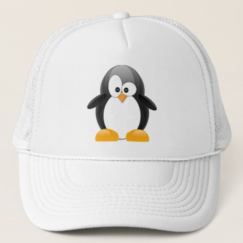 Penguin Trucker Hat