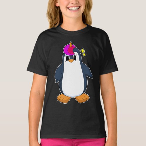 Penguin Unicorn T_Shirt