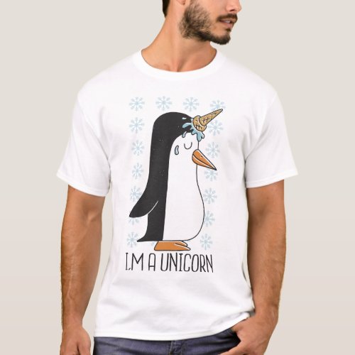 PENGUIN UNICORN T_Shirt
