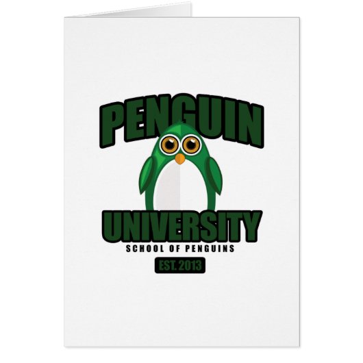 Penguin University - Green Cards (Front)