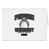 Penguin University - Grey (Front Horizontal)