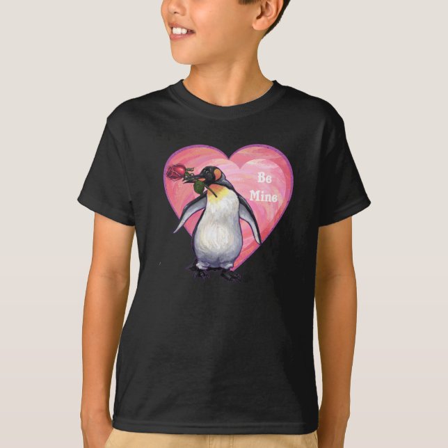 Penguin Valentine's Day T-Shirt (Front)