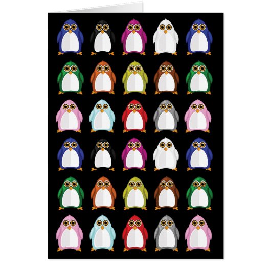 Penguin Variety (2) Cards (Front)