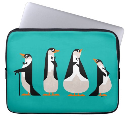 Penguin Waiters Laptop Sleeve