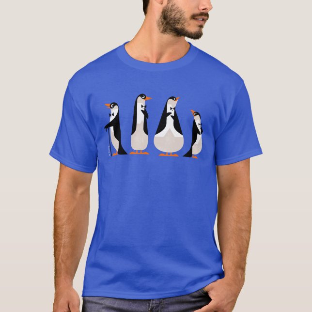 Penguin Waiters T-Shirt (Front)