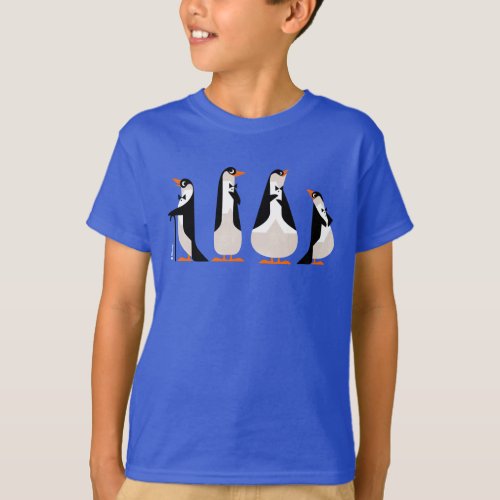 Penguin Waiters T_Shirt