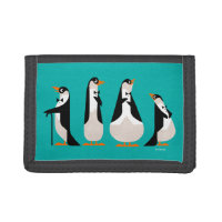 Penguin Waiters Trifold Wallet