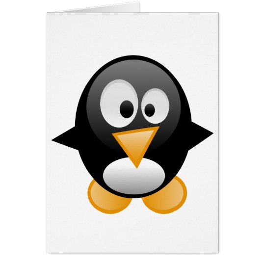 penguin want mom hug love card