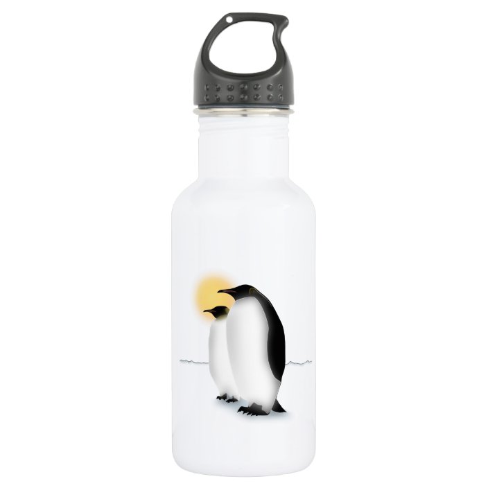 Penguin Water Bottle | Zazzle.com