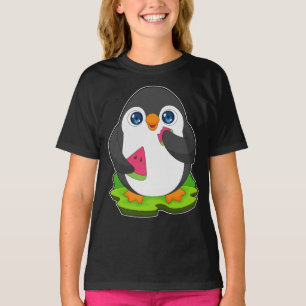 Penguin Watermelon Fruit T-Shirt